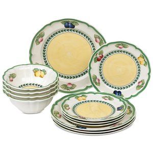 NEW set !!! Villeroy & Boch French Garden 12-Pc. Dinnerware Set, …